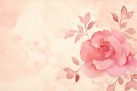 Watercolor rose backgrounds painting. 