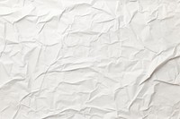 Paper sheet texture white backgrounds crumpled. 