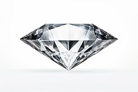 Minimal diamon gemstone jewelry diamond. AI generated Image by rawpixel.