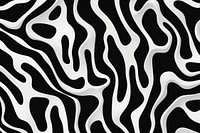 Animal motif pattern abstract black. 