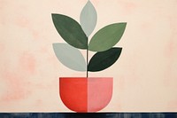 Plant art vase leaf. AI generated Image by rawpixel.