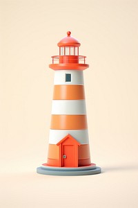 Lighthouse lighthouse architecture building. AI generated Image by rawpixel.