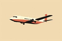 Plane aircraft airplane airliner. AI generated Image by rawpixel.