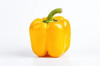 Yellow bell pepper vegetable plant food. AI generated Image by rawpixel.