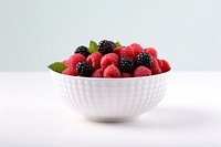 Berry bowl strawberry blackberry. 