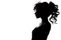 Silhouette png adult black white. AI generated Image by rawpixel.