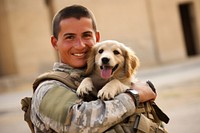 Vet military soldier animal. 