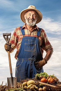 Farmer gardening tool outdoors. AI generated Image by rawpixel.
