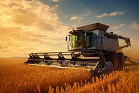 Farming agriculture outdoors harvest. AI generated Image by rawpixel.