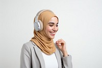 Scarf adult smile headphones. 