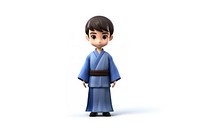 Male wearing yukata cartoon kimono robe. AI generated Image by rawpixel.