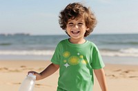 Children's t-shirt mockup, fashion psd