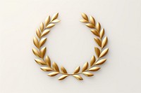 Gold award laurel wreath accessories decoration chandelier. 