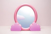 Mirror photography reflection porthole. AI generated Image by rawpixel.