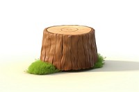 Tree trunk plant wood white background. AI generated Image by rawpixel.