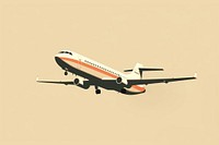 Airplane aircraft airliner vehicle. 