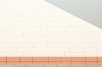 White brick wall architecture backgrounds tile.