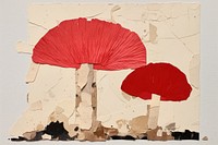 Cremini mushroom art creativity umbrella. AI generated Image by rawpixel.