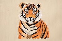 Tiger art wildlife animal. 