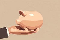 Piggy bank investment astronomy currency. AI generated Image by rawpixel.