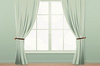 Curtains window curtain backgrounds room. AI generated Image by rawpixel.