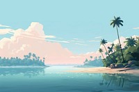 Indonesian island nature landscape outdoors. 