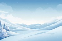 Snow hillside winter landscape backgrounds outdoors nature. 