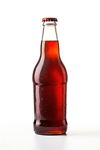 Bottle drink beer white background. AI generated Image by rawpixel.
