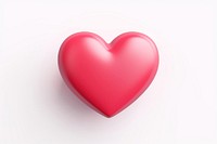 Heart emoji icon white background balloon circle. 