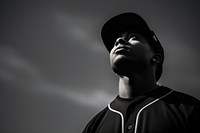 Baseball player portrait sports adult. 