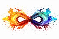 Infinity sign backgrounds art creativity.