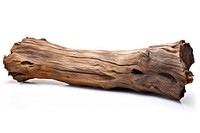 Bark tree driftwood log white background. AI generated Image by rawpixel.