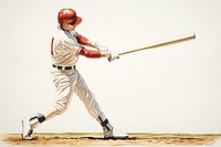 Baseball helmet sports adult. AI generated Image by rawpixel.