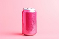 Can drink pink soda. 