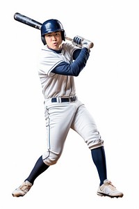 Baseball player softball athlete helmet. AI generated Image by rawpixel.