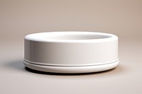 Pet bowl porcelain white simplicity. AI generated Image by rawpixel.
