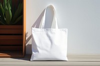 Tote bag handbag white accessories. 