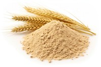 Wheat powder food white background. AI generated Image by rawpixel.
