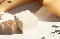 White Box box cardboard shadow.