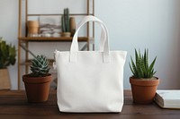 Tote bag handbag plant accessories. 