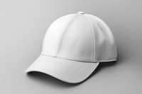 Baseball cap Mockup white headwear headgear. 