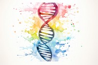DNA research abstract graphics. AI generated Image by rawpixel.