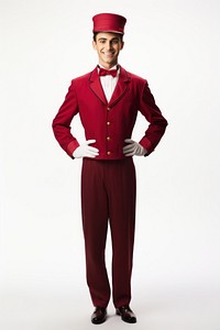 A retro bellboy costume tuxedo adult. AI generated Image by rawpixel.