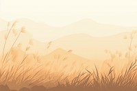 Empty dry Grass field grass backgrounds landscape. AI generated Image by rawpixel.