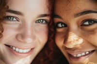 Skin photography portrait smiling. 