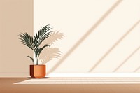 Room plant shadow vase. 