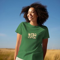 Casual t-shirt mockup, fashion psd