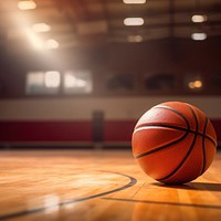 Basketball sports competition exercising. AI generated Image by rawpixel.