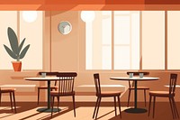 Restuarant interior architecture restaurant furniture. AI generated Image by rawpixel.