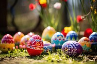 Egg decoration easter plant. AI generated Image by rawpixel.